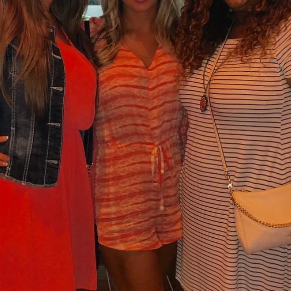 Orange romper - Picture 2 of 2